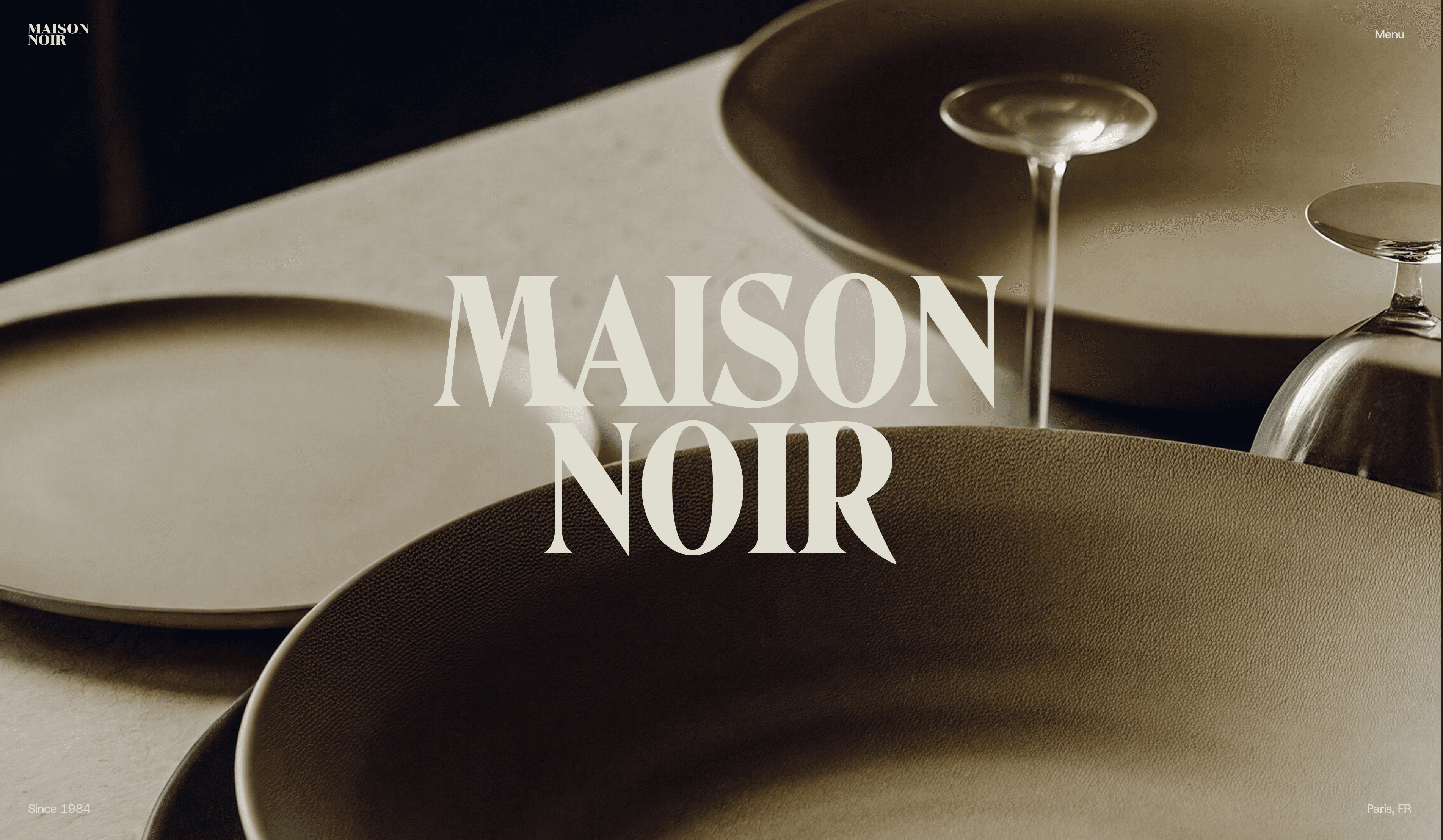 Maison Noir Restaurant Project